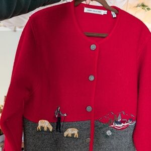 Vintage Gaddy Collection 100% Wool Coat